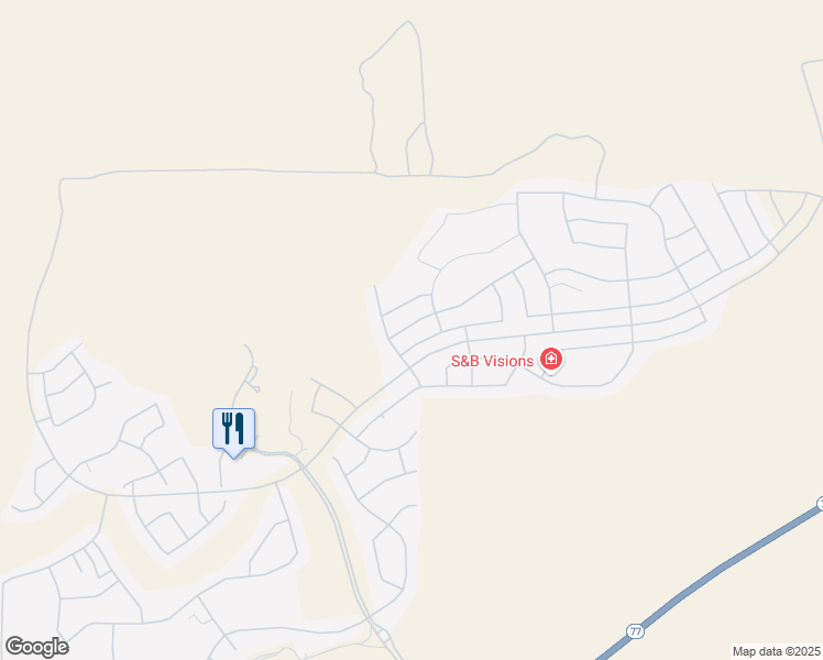 map of restaurants, bars, coffee shops, grocery stores, and more near 61035 East Slate Road in Oracle