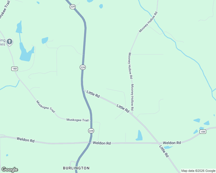 map of restaurants, bars, coffee shops, grocery stores, and more near 310 Hunters Ridge in Tallassee