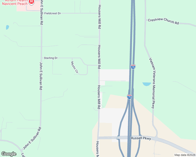 map of restaurants, bars, coffee shops, grocery stores, and more near 3314 Housers Mill Road in Byron