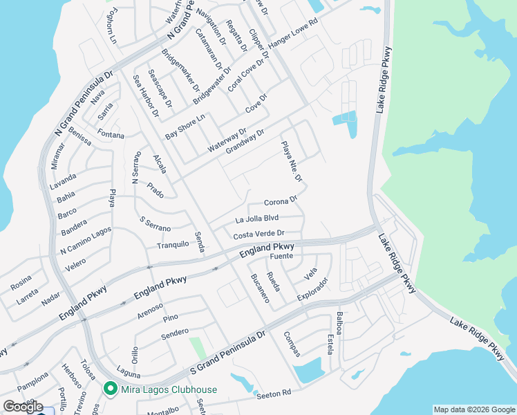 map of restaurants, bars, coffee shops, grocery stores, and more near 2699 Corona Drive in Grand Prairie