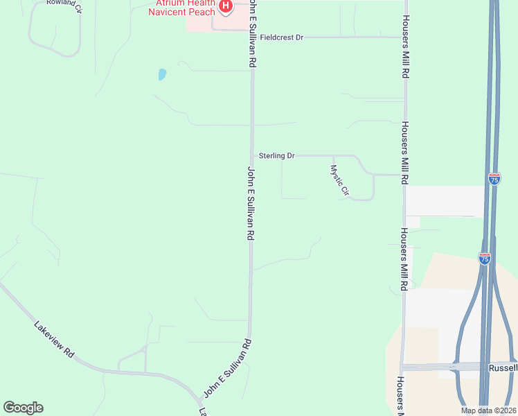 map of restaurants, bars, coffee shops, grocery stores, and more near 400-1220 John E Sullivan Road in Byron