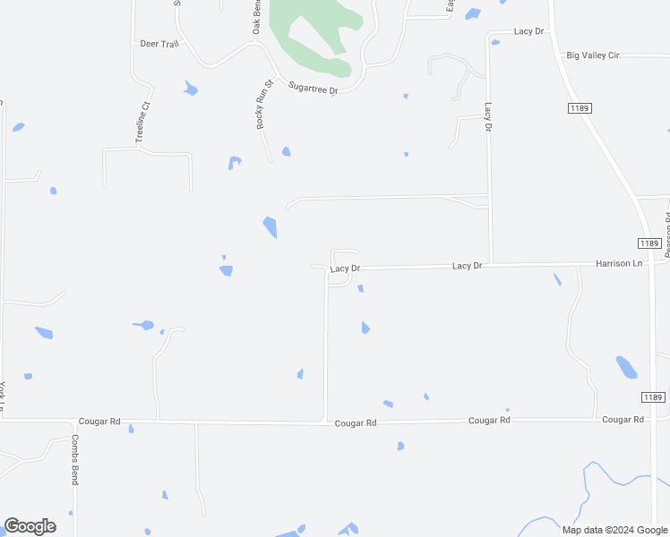 map of restaurants, bars, coffee shops, grocery stores, and more near 1249 Lacy Drive in Lipan