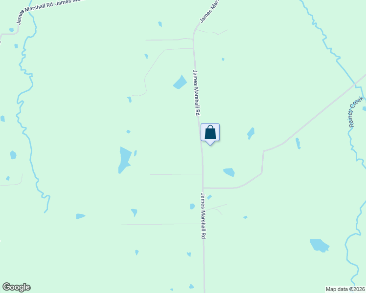 map of restaurants, bars, coffee shops, grocery stores, and more near 1709 James Marshall Road in Marshall