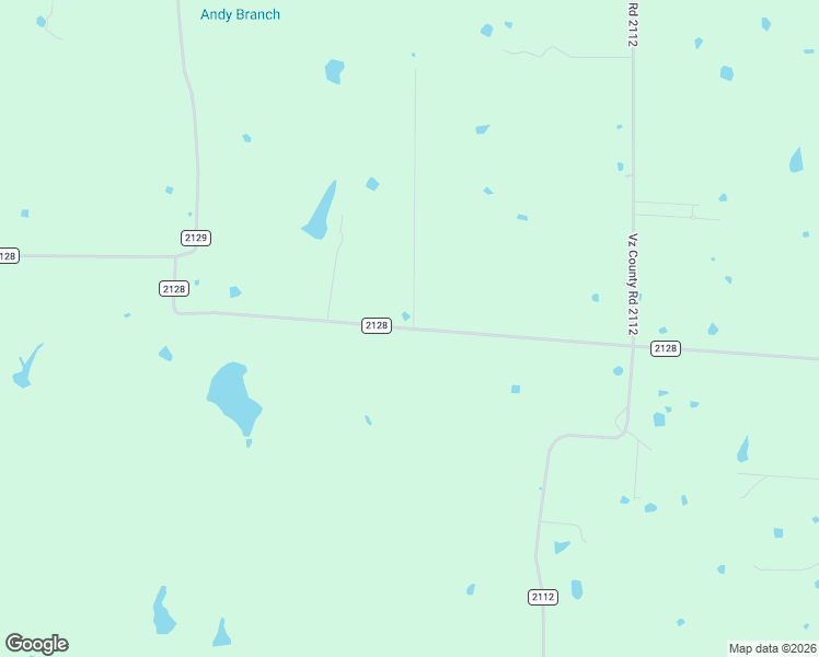 map of restaurants, bars, coffee shops, grocery stores, and more near County Road 2128 in Wills Point