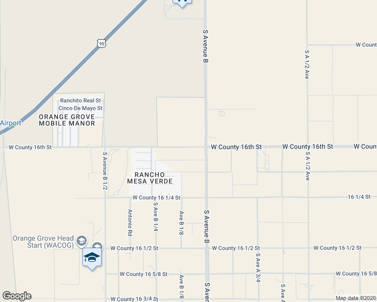 map of restaurants, bars, coffee shops, grocery stores, and more near 3171 West County 16th Street in Somerton