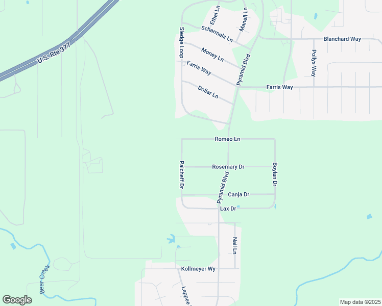 map of restaurants, bars, coffee shops, grocery stores, and more near 5819 Palcheff Drive in Fort Worth