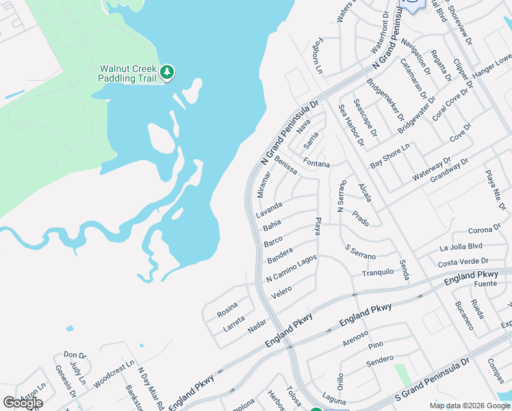 map of restaurants, bars, coffee shops, grocery stores, and more near 7063 Miramar in Grand Prairie