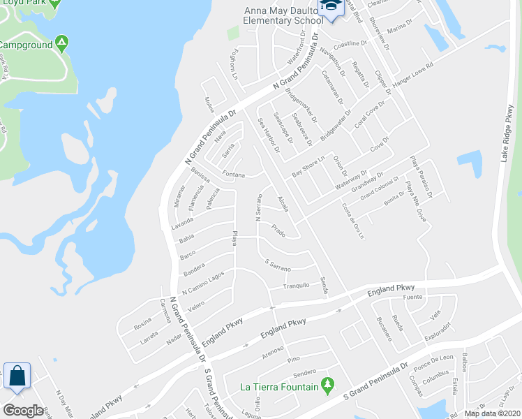 map of restaurants, bars, coffee shops, grocery stores, and more near 2859 Caminata in Grand Prairie
