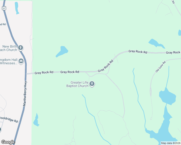 map of restaurants, bars, coffee shops, grocery stores, and more near 688 Old Grey Rock Road in Harris County