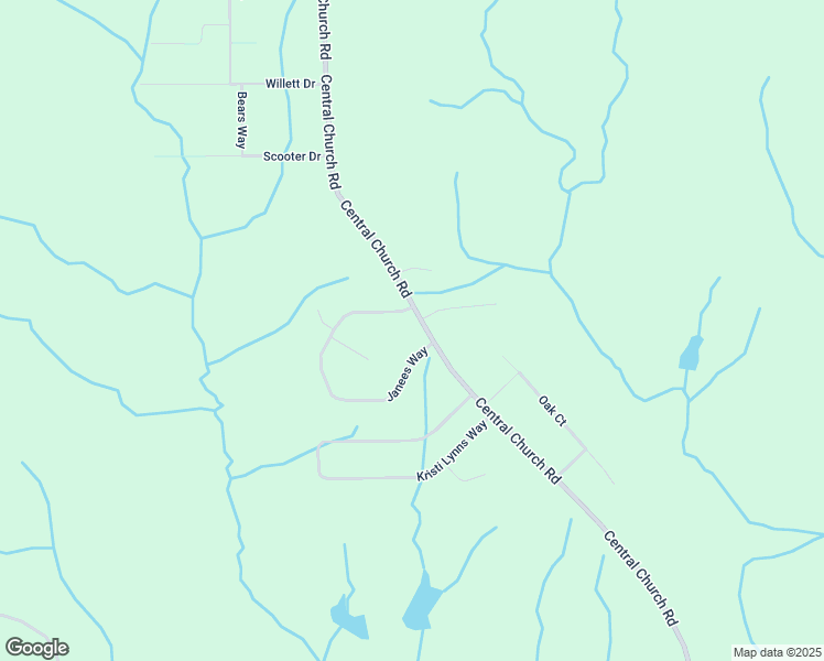 map of restaurants, bars, coffee shops, grocery stores, and more near 729 Janees Way in Harris County