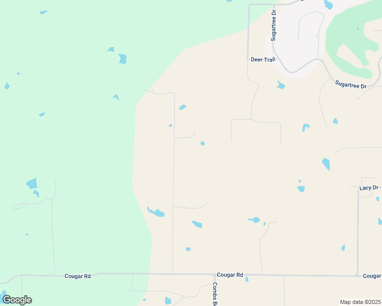 map of restaurants, bars, coffee shops, grocery stores, and more near 604 York Lane in Lipan