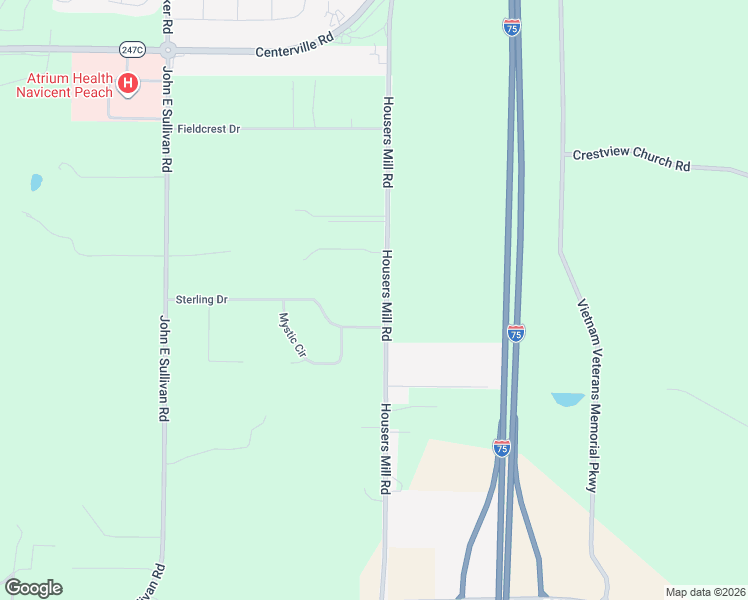 map of restaurants, bars, coffee shops, grocery stores, and more near 32 Sterling Drive in Byron