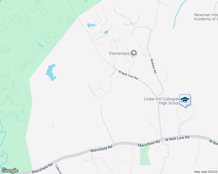 map of restaurants, bars, coffee shops, grocery stores, and more near 1917 Juniper Ridge Road in Cedar Hill