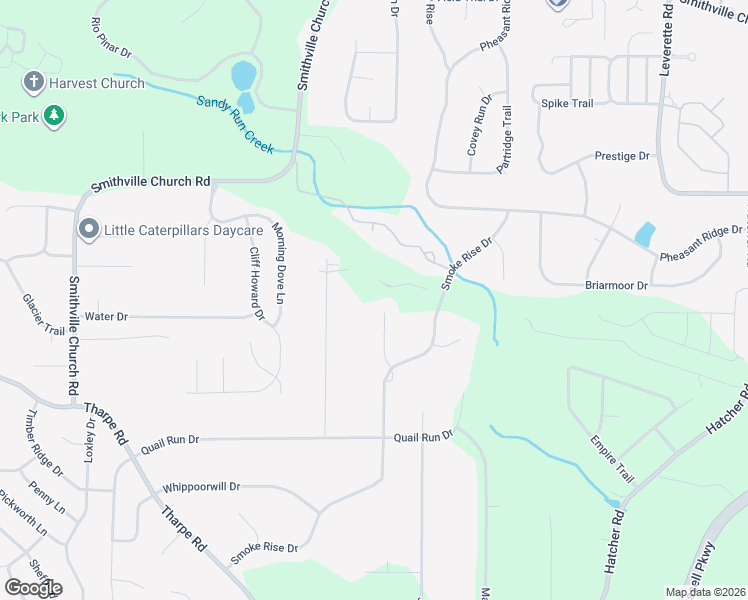 map of restaurants, bars, coffee shops, grocery stores, and more near 113 Black Oak Trail in Warner Robins
