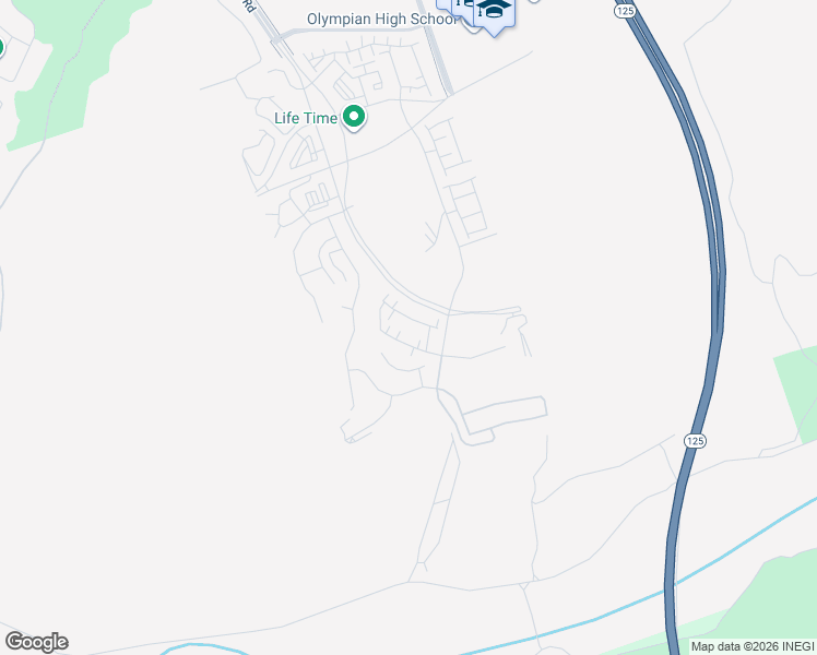 map of restaurants, bars, coffee shops, grocery stores, and more near 2275 Hard Rock Road in Chula Vista