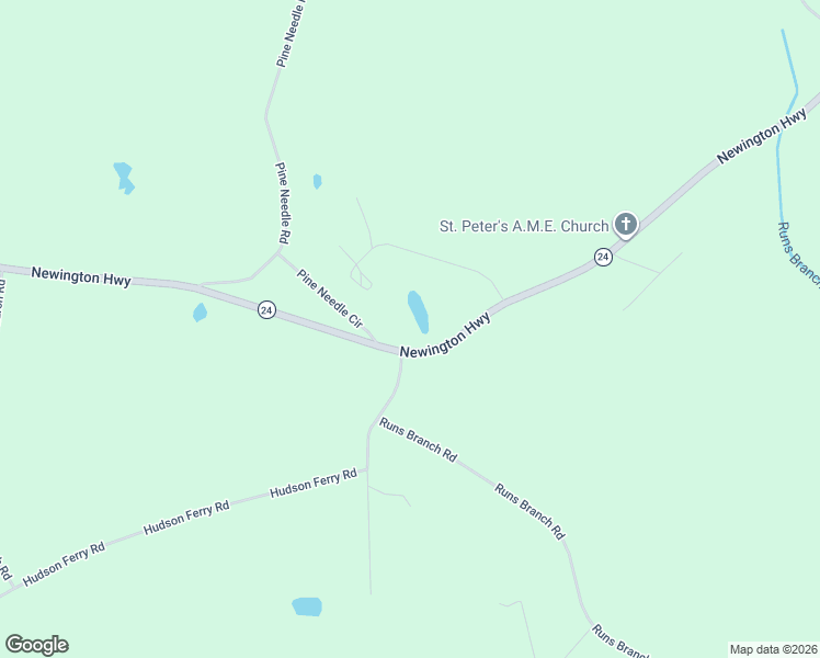 map of restaurants, bars, coffee shops, grocery stores, and more near 11010 Newington Highway in Newington