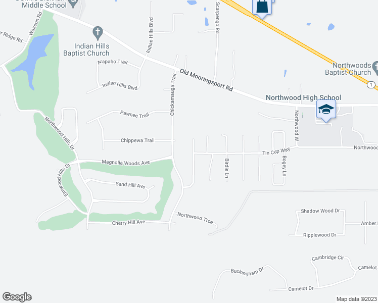 map of restaurants, bars, coffee shops, grocery stores, and more near 4896 Fairway View in Shreveport