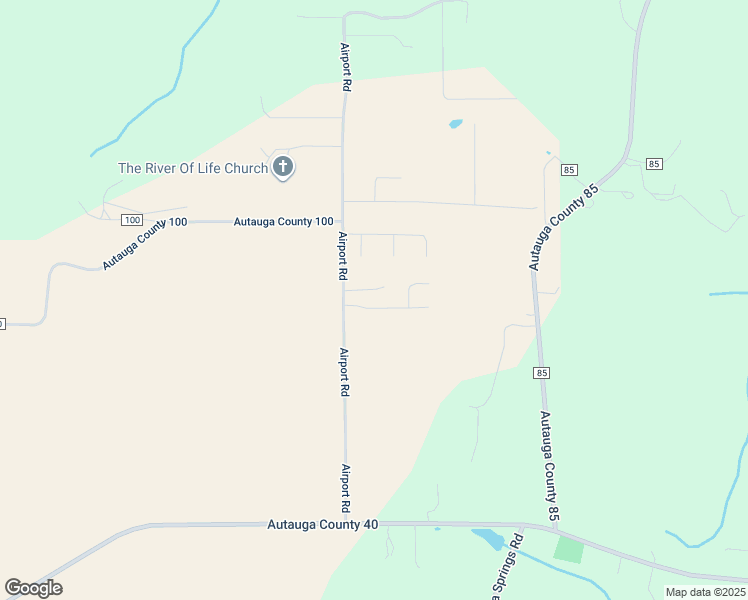 map of restaurants, bars, coffee shops, grocery stores, and more near 405 Runway Drive in Deatsville