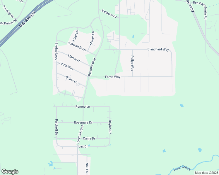 map of restaurants, bars, coffee shops, grocery stores, and more near 5633 Pinkeys Court in Fort Worth