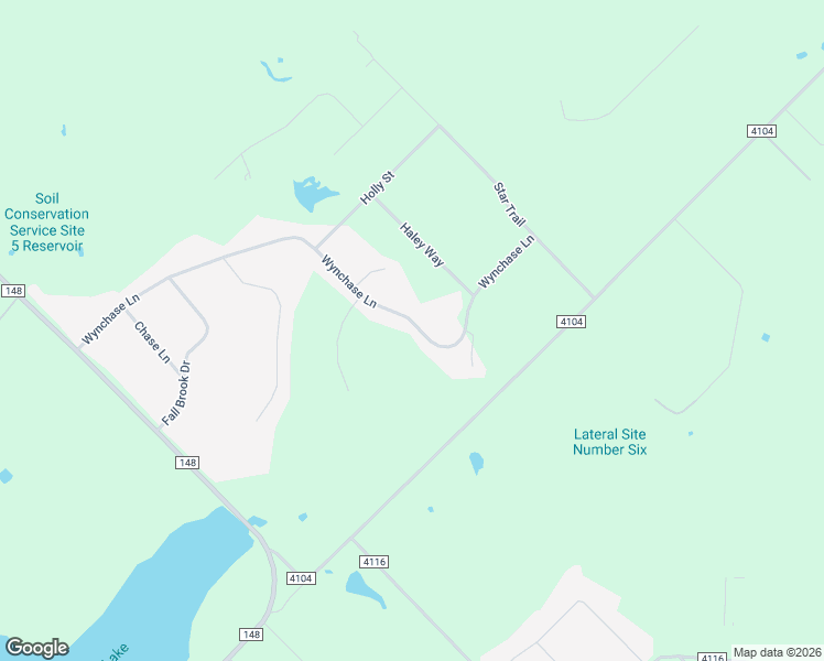 map of restaurants, bars, coffee shops, grocery stores, and more near 2450 Wynchase Lane in Crandall