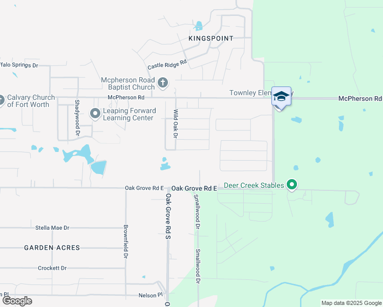 map of restaurants, bars, coffee shops, grocery stores, and more near 1420 Pine Lane in Fort Worth