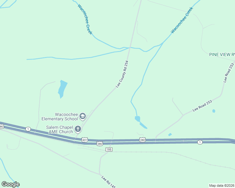 map of restaurants, bars, coffee shops, grocery stores, and more near 126-862 Lee Road 254 in Salem