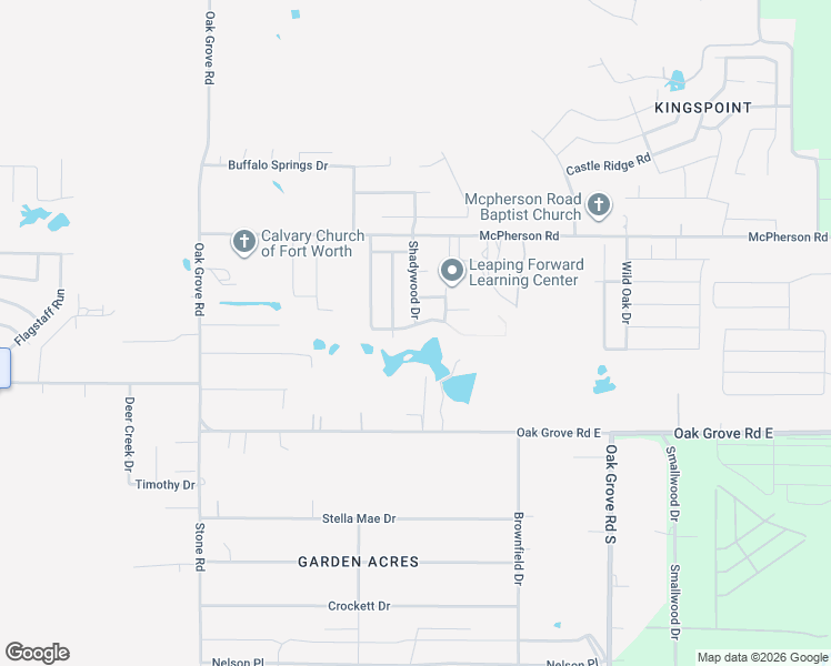 map of restaurants, bars, coffee shops, grocery stores, and more near 1028 Sandalwood Drive in Fort Worth