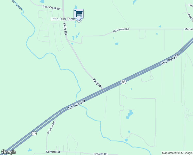 map of restaurants, bars, coffee shops, grocery stores, and more near 5040-5698 Kelly Road in Aledo