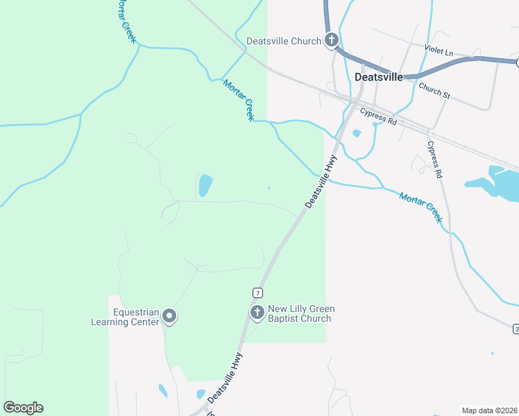 map of restaurants, bars, coffee shops, grocery stores, and more near 143 Bond Road in Deatsville