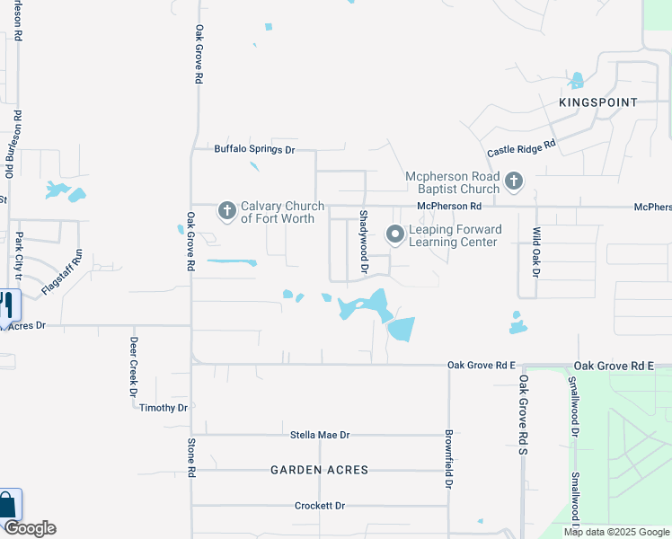 map of restaurants, bars, coffee shops, grocery stores, and more near 10649 Towerwood Drive in Fort Worth
