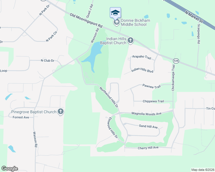 map of restaurants, bars, coffee shops, grocery stores, and more near in Dixie