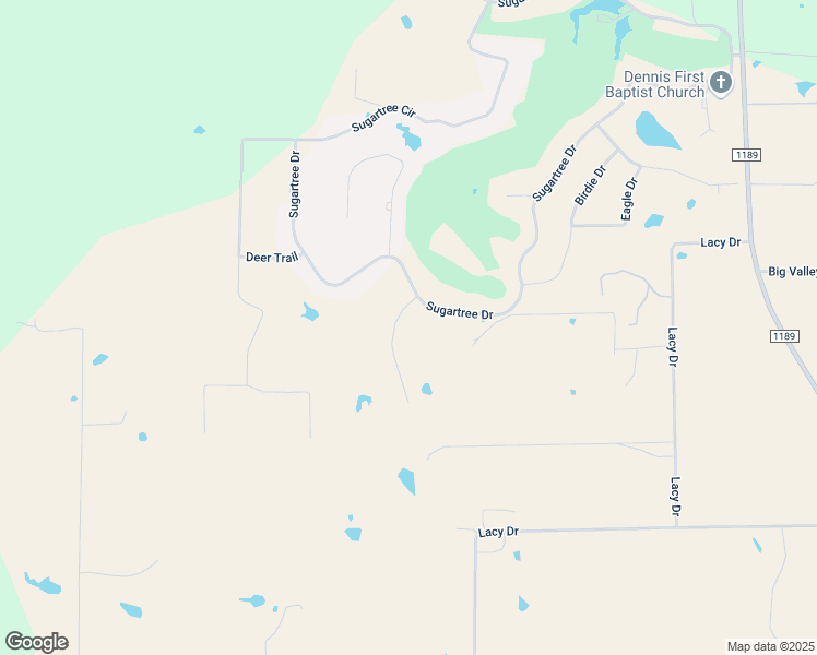 map of restaurants, bars, coffee shops, grocery stores, and more near 107 Rocky Run Street in Lipan
