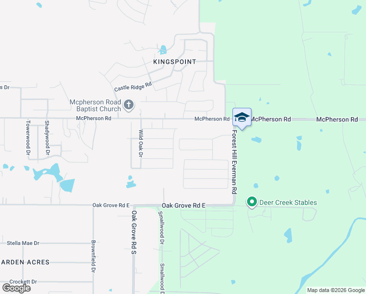 map of restaurants, bars, coffee shops, grocery stores, and more near 10601 Sequoia Drive in Fort Worth