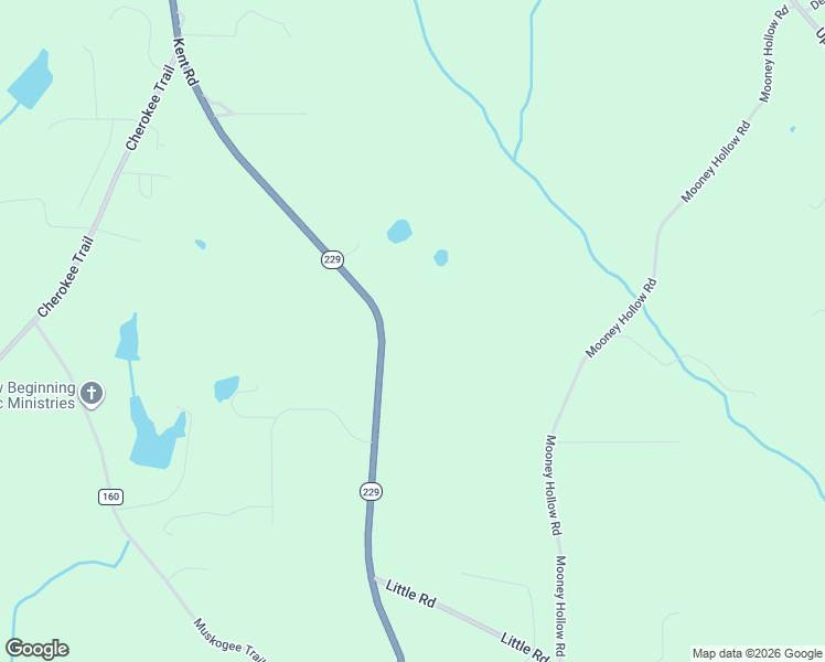 map of restaurants, bars, coffee shops, grocery stores, and more near 2092 Kent Road in Tallassee