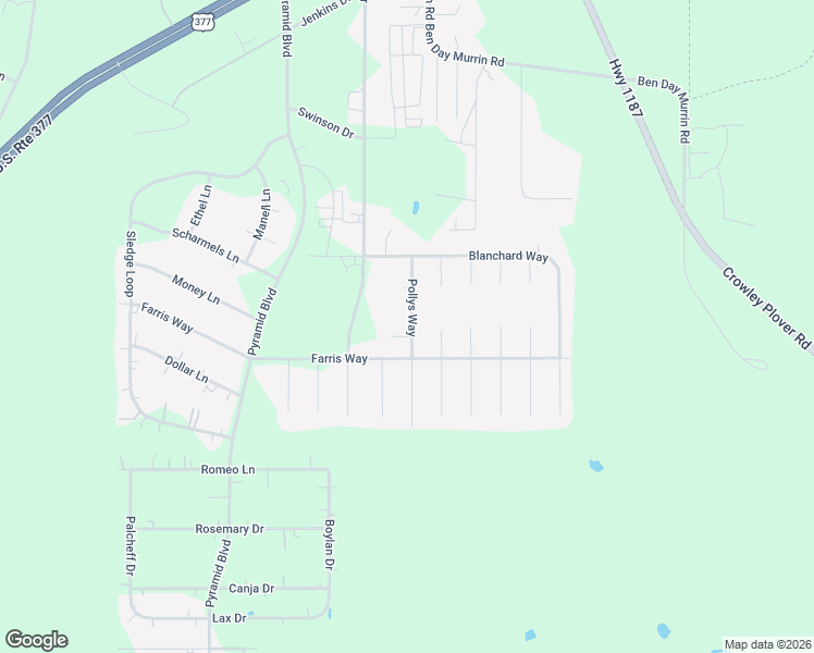 map of restaurants, bars, coffee shops, grocery stores, and more near 7800 Cupp Court in Fort Worth