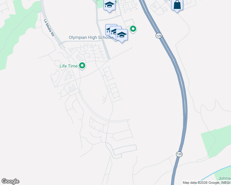 map of restaurants, bars, coffee shops, grocery stores, and more near 2024 Via Roma in Chula Vista