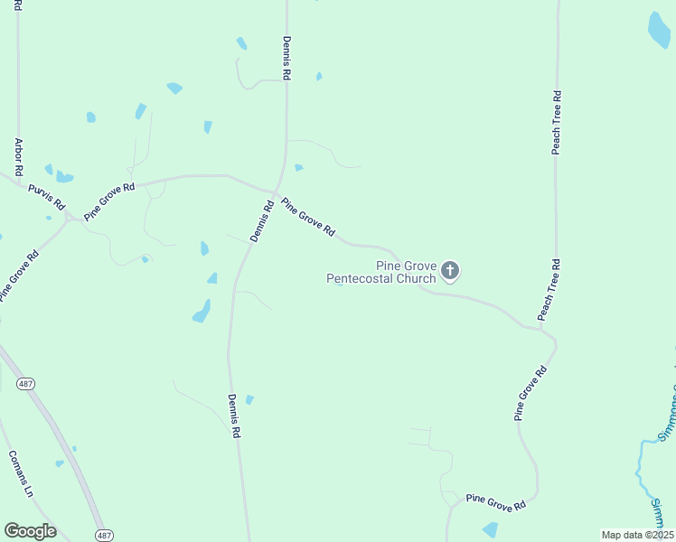 map of restaurants, bars, coffee shops, grocery stores, and more near 2930 Pine Grove Road in Walnut Grove