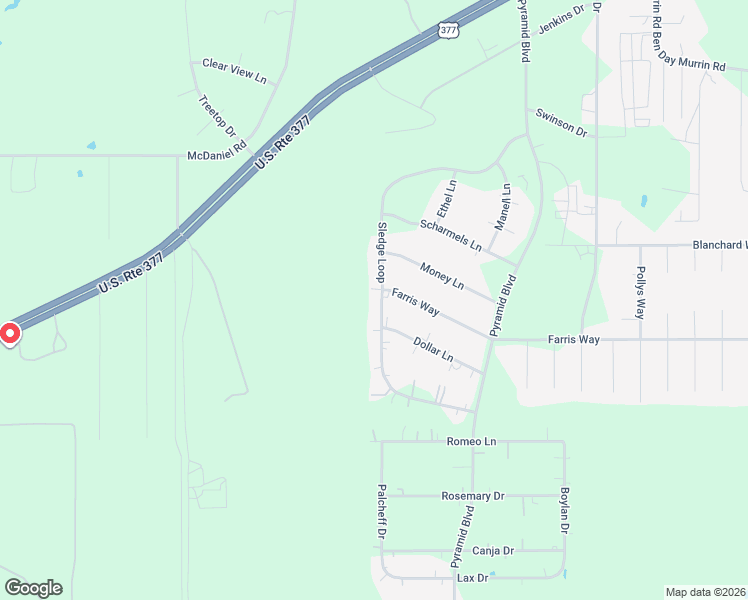 map of restaurants, bars, coffee shops, grocery stores, and more near 8239 Farris Way in Fort Worth