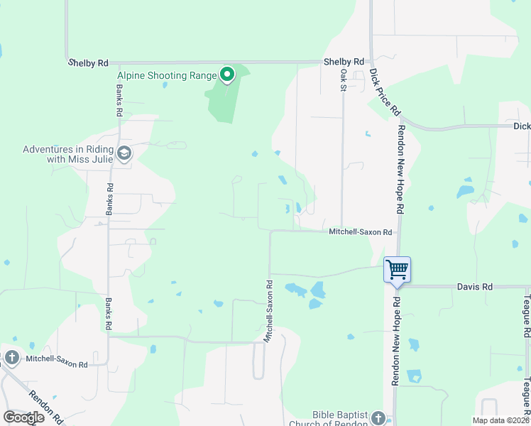 map of restaurants, bars, coffee shops, grocery stores, and more near 9729 Lancelot Circle in Fort Worth