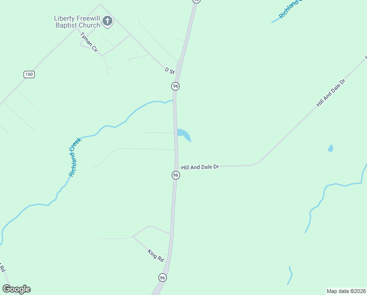 map of restaurants, bars, coffee shops, grocery stores, and more near 6467 State Route 96 in Jeffersonville