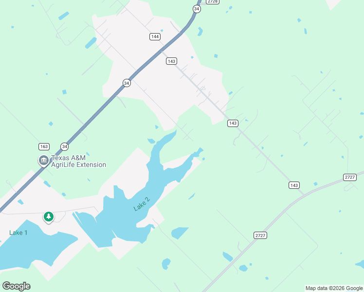 map of restaurants, bars, coffee shops, grocery stores, and more near 1358 Lakeview Circle in Kaufman