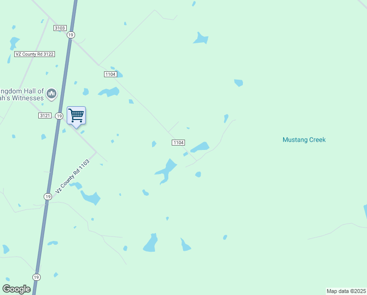map of restaurants, bars, coffee shops, grocery stores, and more near 501 Vz County Road 1104 in Canton