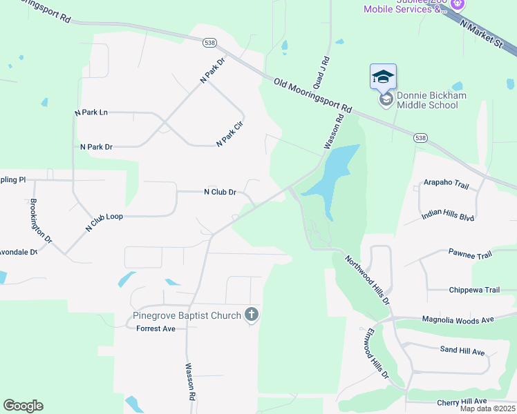map of restaurants, bars, coffee shops, grocery stores, and more near 8334 Wasson Road in Shreveport