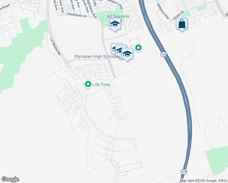 map of restaurants, bars, coffee shops, grocery stores, and more near 2119 Bluestone Circle in Chula Vista