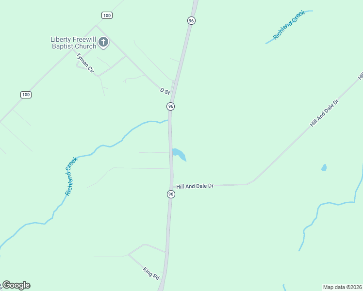 map of restaurants, bars, coffee shops, grocery stores, and more near 6467-6497 State Highway 96 in Jeffersonville