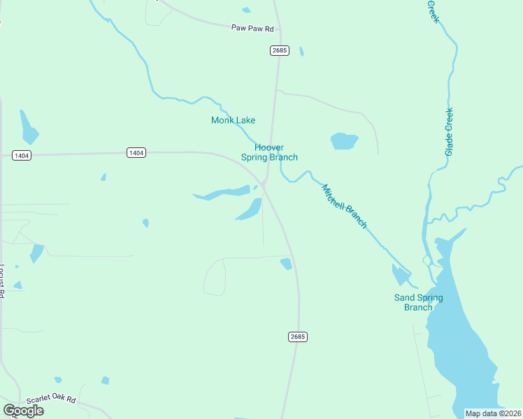 map of restaurants, bars, coffee shops, grocery stores, and more near 8827 Farm to Market Road 2685 in Gilmer