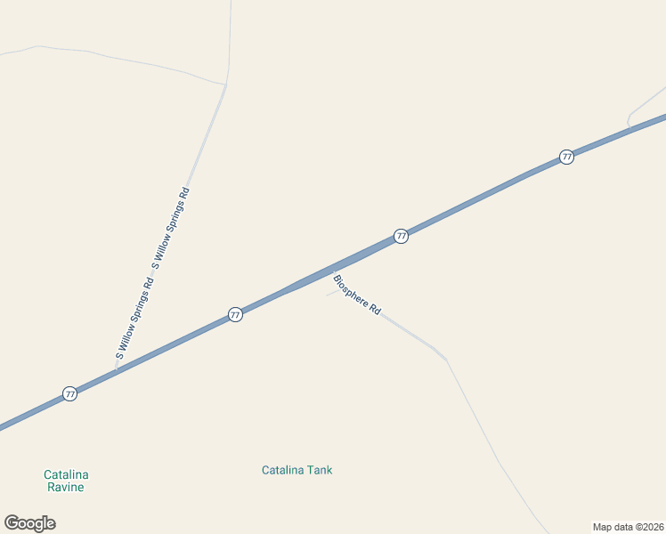 map of restaurants, bars, coffee shops, grocery stores, and more near 6308 Arizona 77 in Oracle