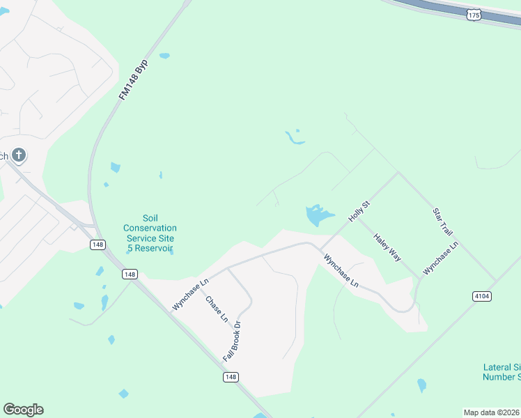 map of restaurants, bars, coffee shops, grocery stores, and more near 9277 Heather Lane in Crandall