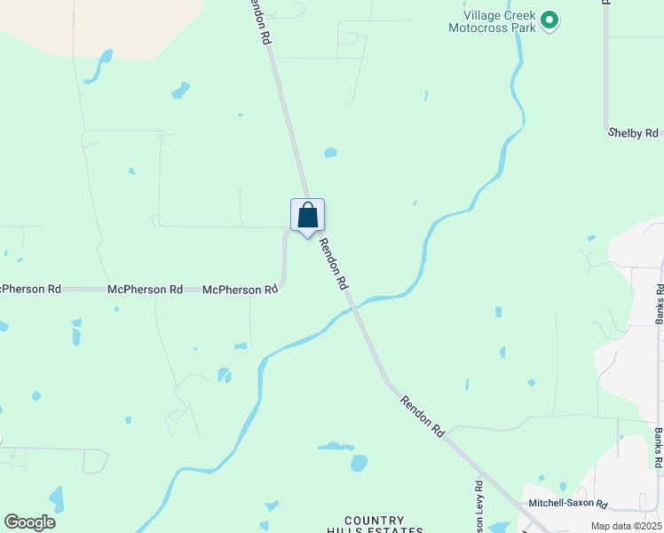 map of restaurants, bars, coffee shops, grocery stores, and more near 4351 Rendon Road in Fort Worth