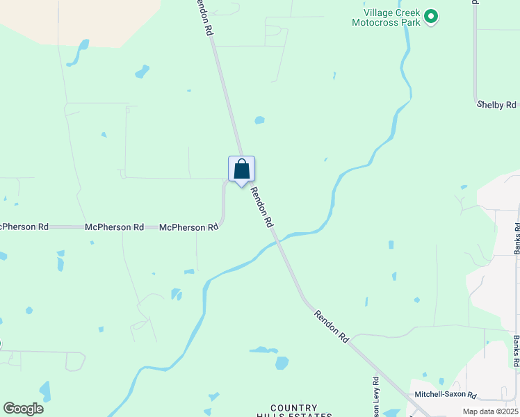 map of restaurants, bars, coffee shops, grocery stores, and more near 4351 Rendon Road in Fort Worth